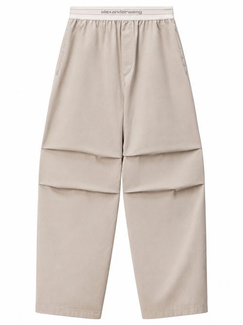 Pantalone con logo ALEXANDER WANG | 1WC3264062051